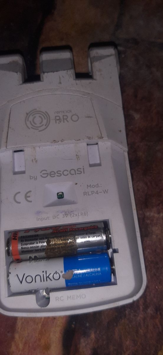 Remock Pro eléctrica: mando a distancia