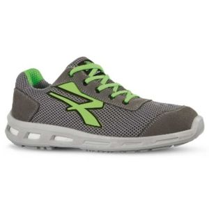 Zapatos Upower grises y verdes