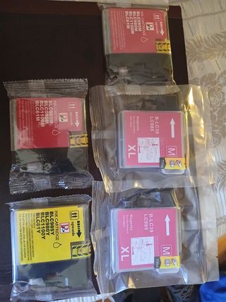 Cartuchos tinta Brother LC985 XL