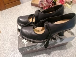 Zapatos negros piel mujer talla 40