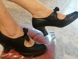 Zapatos negros piel mujer talla 40