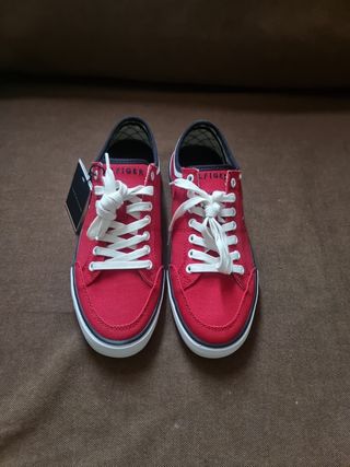 TOMMY HILFIGER ORIGINAL, zapatillas rojas