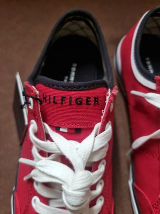 TOMMY HILFIGER ORIGINAL, zapatillas rojas