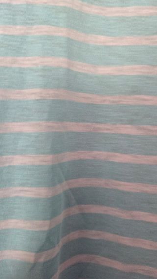 Camiseta rayas turquesa talla M