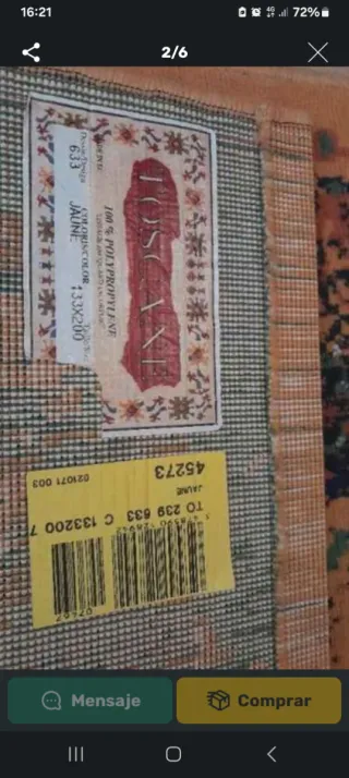 Alfombra GRANDE ITALIANA decoración.