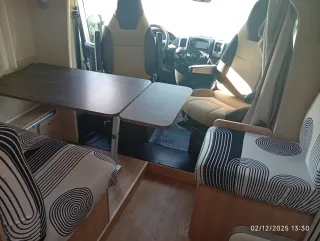 Se vende perfilada para 5 personas. Viajar/dormir