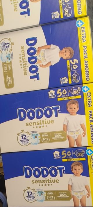 Dodot Sensitive Talla 5+ - Pañales