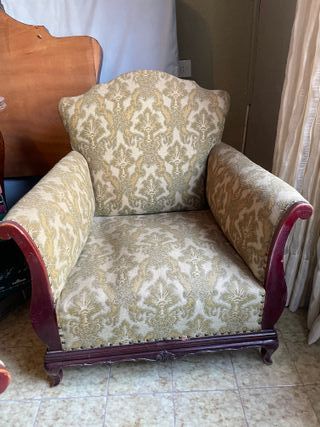 Sillones antiguos de madera - Para restaurar