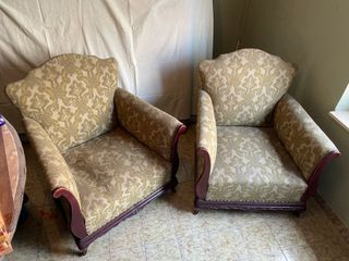 Sillones antiguos de madera - Para restaurar