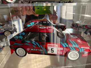 Lancia Delta Integrale 1/18 triple 9 rally