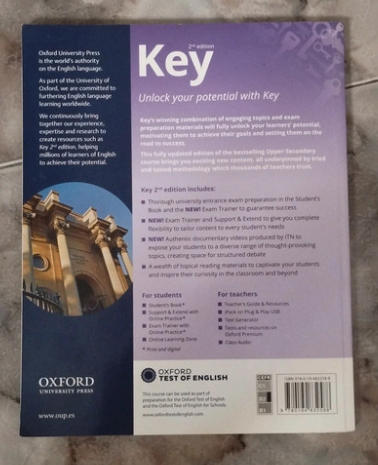 Key to Bachillerato 2. Student's Book. 2 Edition