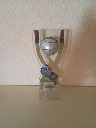 Copa tenis cristal