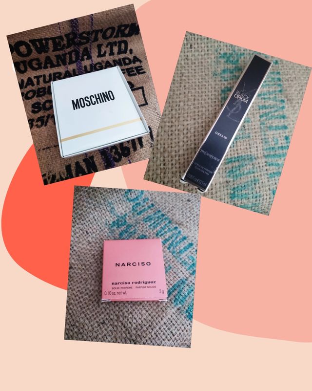 Lote perfumes Moschino, Narciso Rodriguez, Yves Sa