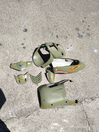 Cachas Aprilia Sonic - Verde Militar