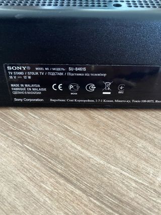 Barra de sonido Sony con subwoofer y soporte TV