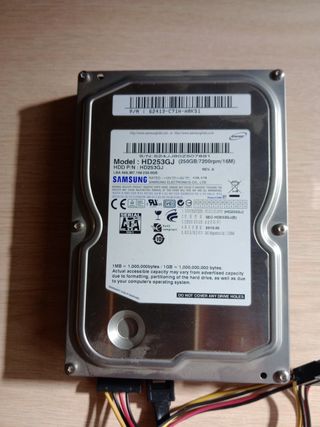 Disco Duro Samsung HD253GJ 250GB