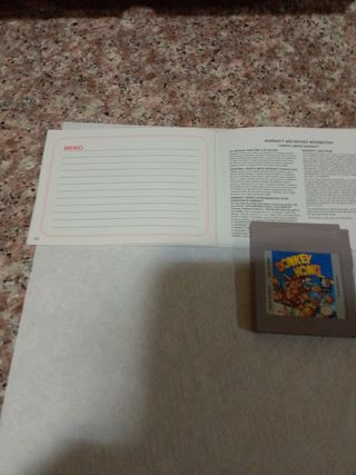Juego Donkey Kong Game Boy