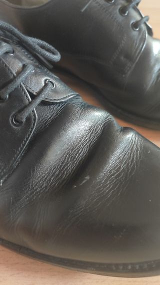 Zapatos Piel Clásicos Negros