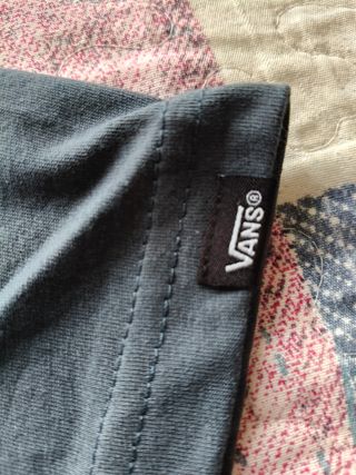 Camiseta Vans Hombre L gris