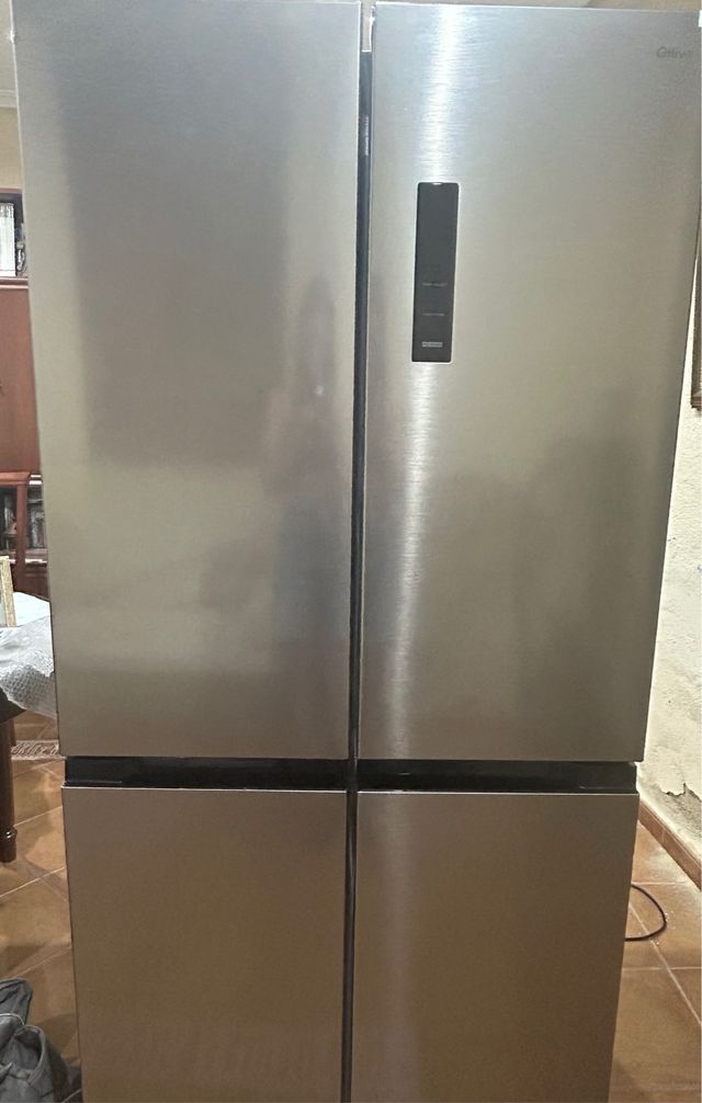 Frigorífico americano acero inoxidable