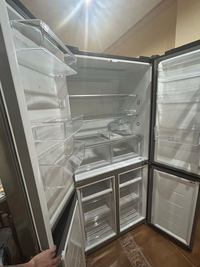 Frigorífico americano acero inoxidable