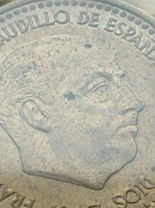 1 Pta España Franco 1947-49 SIN CIRCULAR