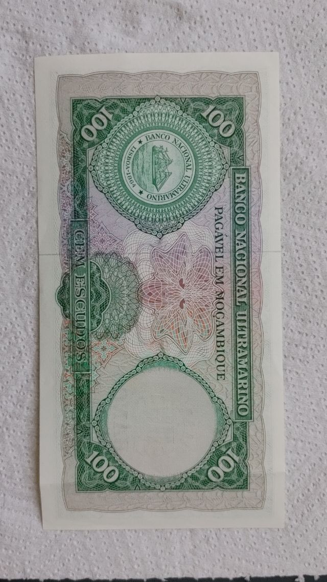 Banconota 100 Escudos Mozambico