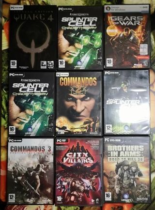 27 Giochi PC - GTA, Quake, Splinter Cell...