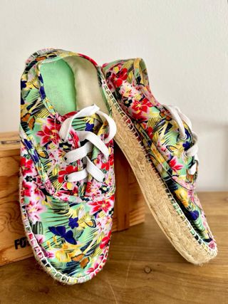 Alpargatas esparto multicolor