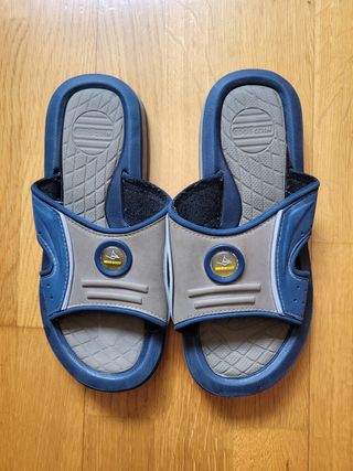 Chanclas Nicoboco gris-azul