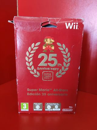 Super Mario All-Stars 25 aniversario Wii