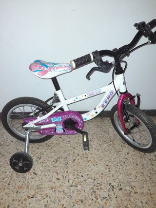 Bicicleta niña 14" BPRO