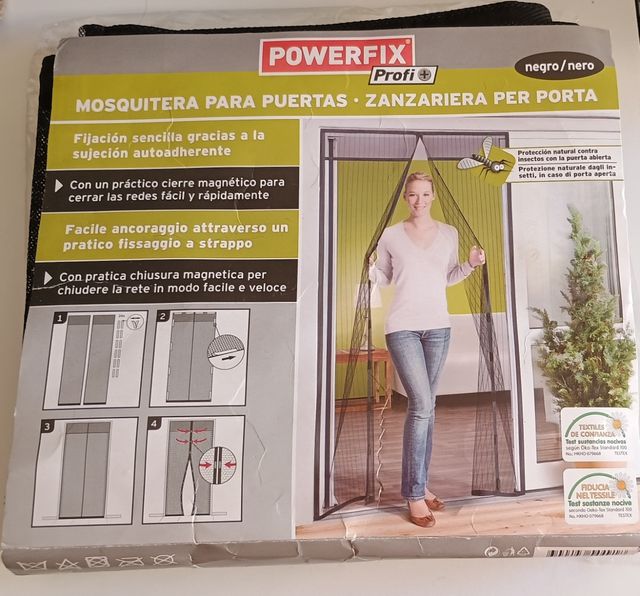 Mosquitera magnética puerta - Powerfix