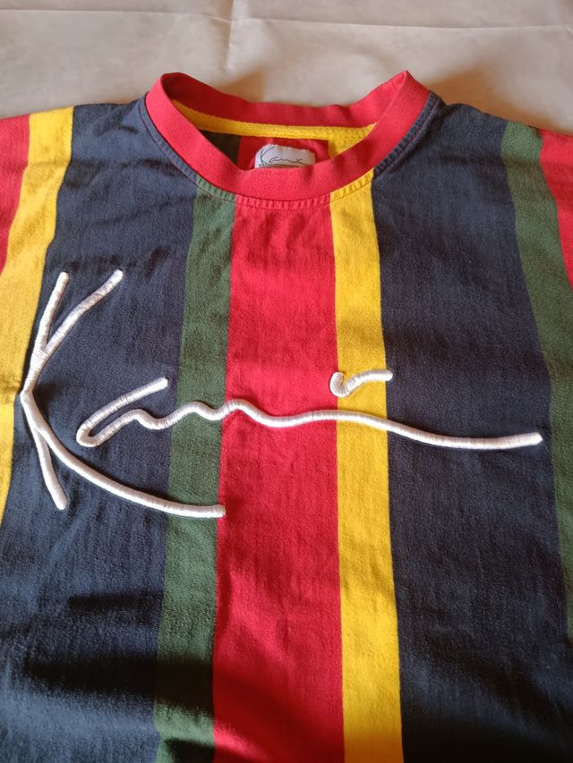 Camiseta Karl Kani vintage multicolor L