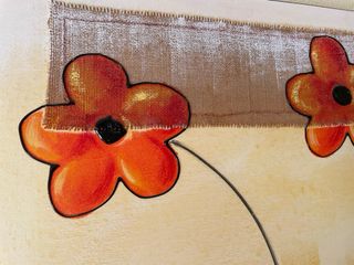 Cuadro flores - Decoración hogar