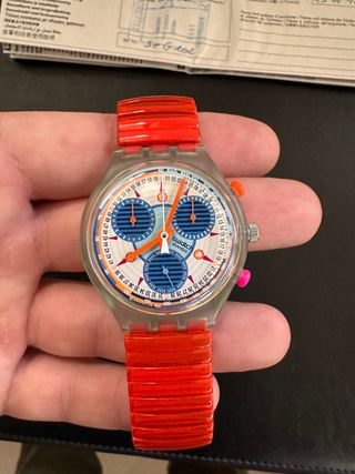 Swatch Chrono “Inspyral” SCG 102 – 1994 – Vintage di seconda mano