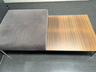 Sofás 2 plazas - Gris y naranja