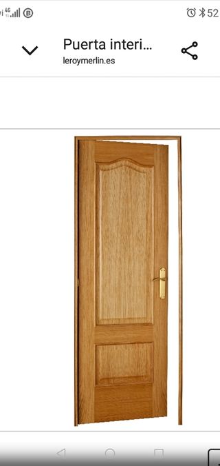 Puerta interior madera maciza tengo 4 puertas