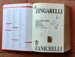 Vocabolario italiano Zingarelli - Ed. Zanichelli