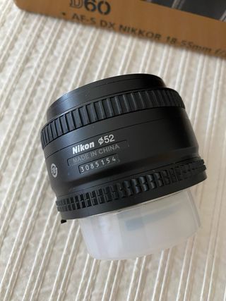 Objetivo Nikon AF Nikkor 50mm 1:1.8D