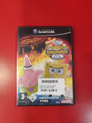 Bob Esponja La Película-GameCube 