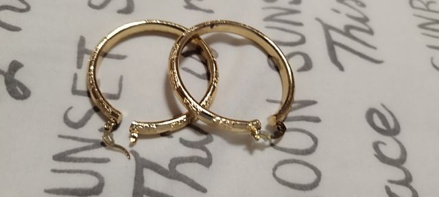 Aros dorados | Pendientes Aro