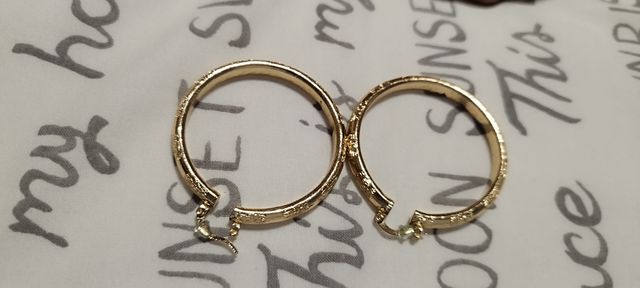 Aros dorados | Pendientes Aro