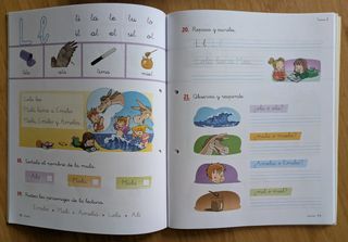 Letras, lengua, 1 Educación Primaria. Vicens Vives