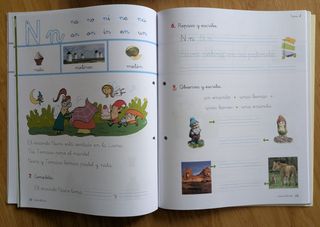 Letras, lengua, 1 Educación Primaria. Vicens Vives