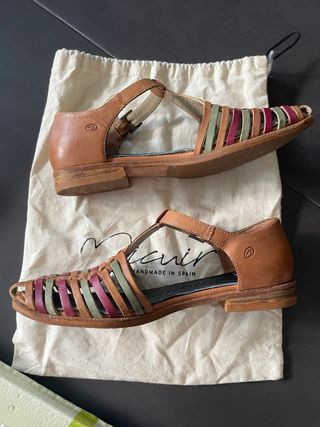 Sandalias Micuir artesanales multicolor