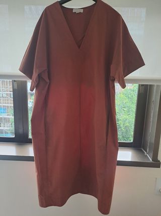 Vestido verano marron/caldero