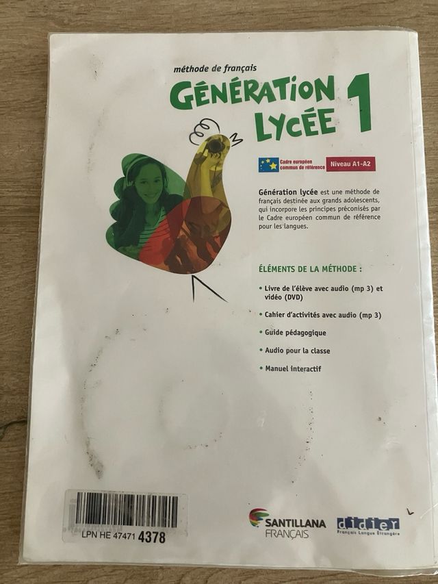 Generación Lycée 1 - Libro+Ejercicios+CDs