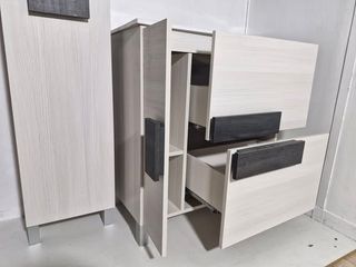 20599 MUEBLE DE BAÑO (80CM) + LAVABO  ESPEJO