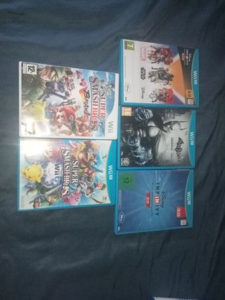 Wii: Super Smash Bros, Disney Infinity, Marvel